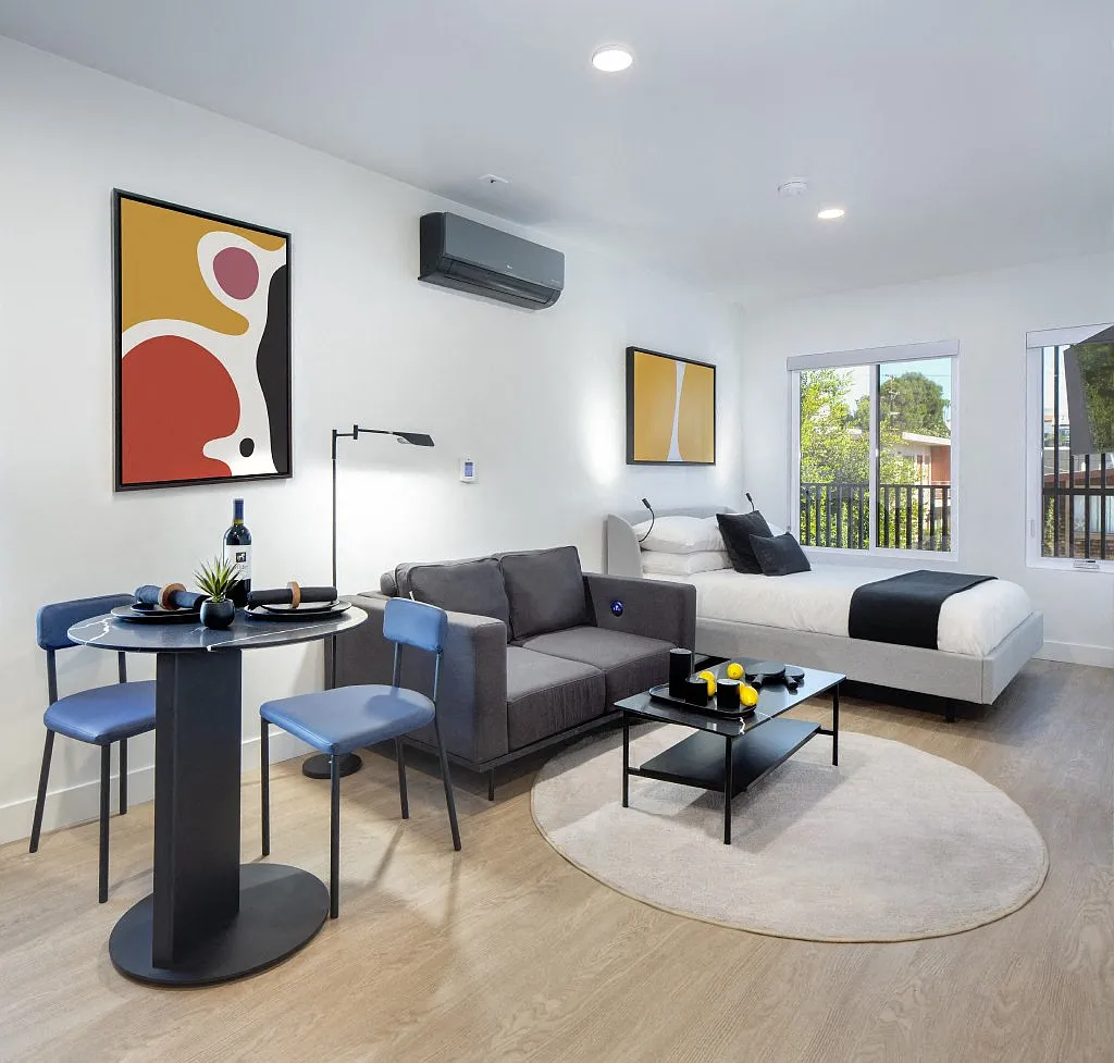 Floor plan Furnished Co-Living Studio Suite