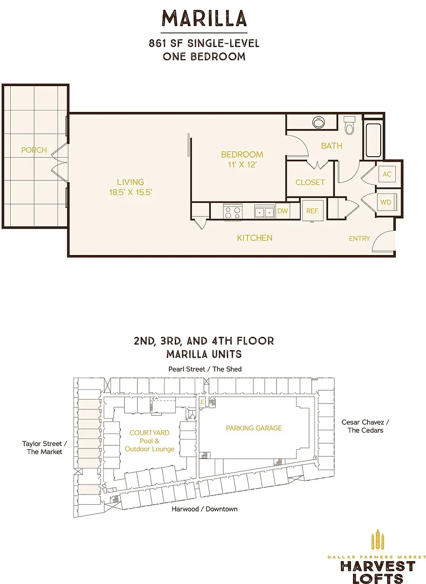 Floor plan Marilla (A3ALT)