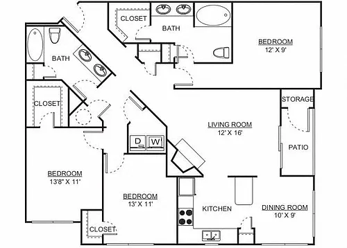 Floor plan The Riverhill