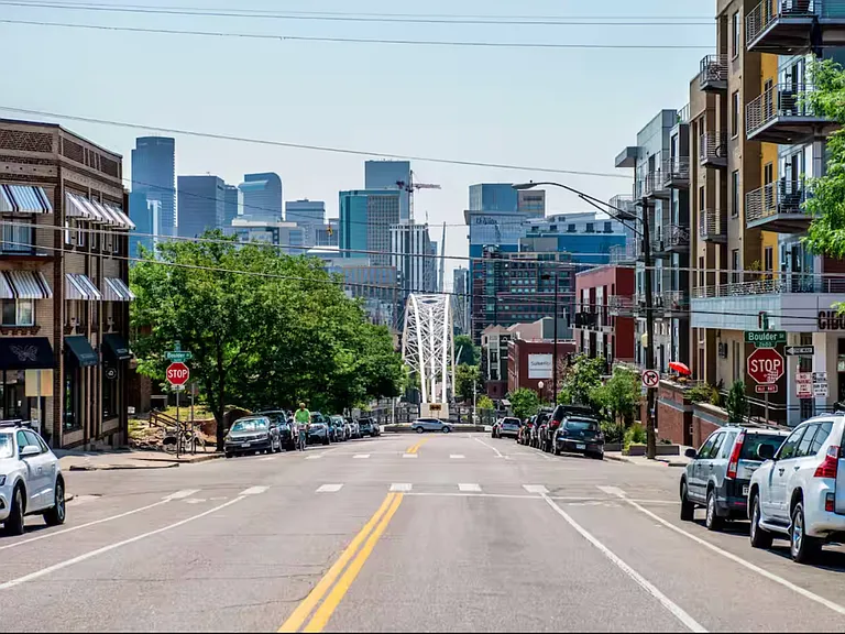 Walk to downtown via the pedestrian bridge