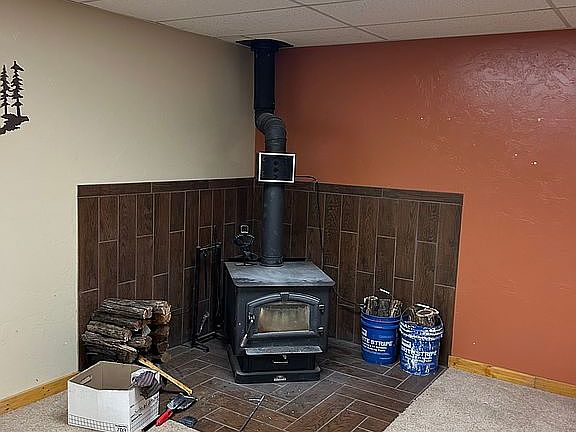 Basement Stove