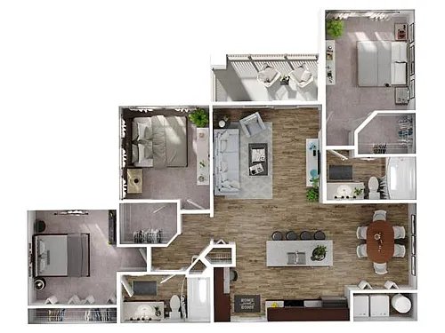 Floor plan Biscayne