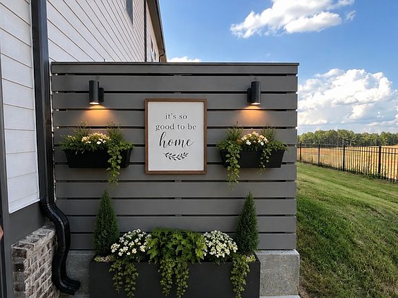 Back patio - AI staged