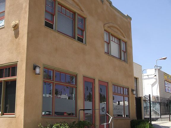 Front of Historic Halcyon Building. Secure gated entry