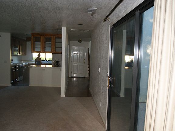 Sliding door to patio