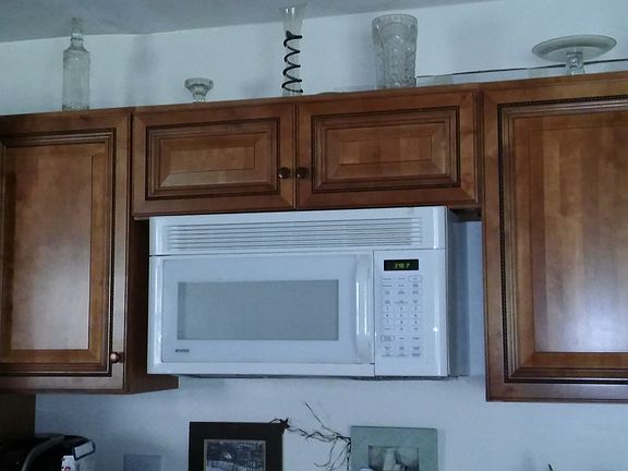 Beautiful wood cabinets