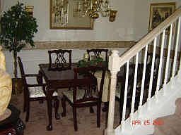 Formal Dining featuring Wainscoting
