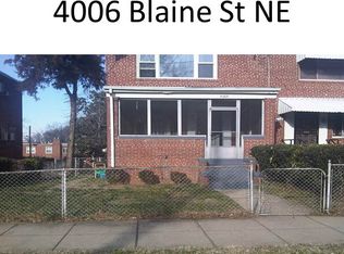 4006 Blaine St NE, Washington, DC 20019