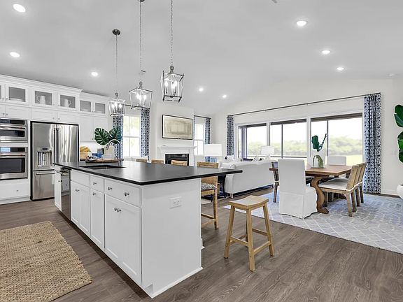 Open concept floorplan