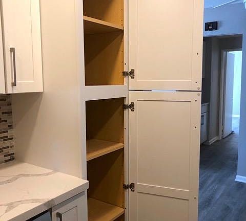 Large pantry with lots of storage
