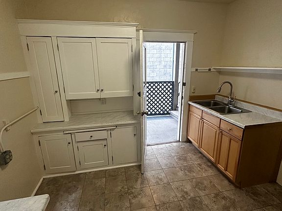 Kitchen with new counter overlay
