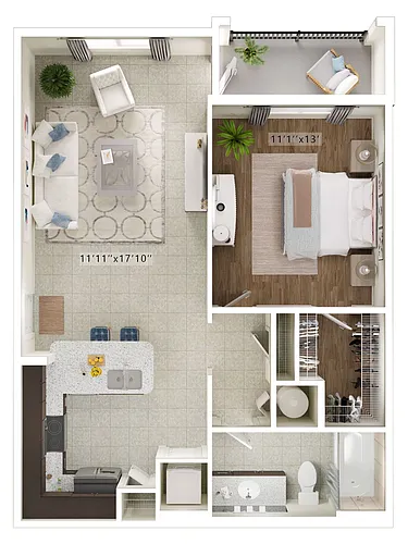 Floor plan Minerva
