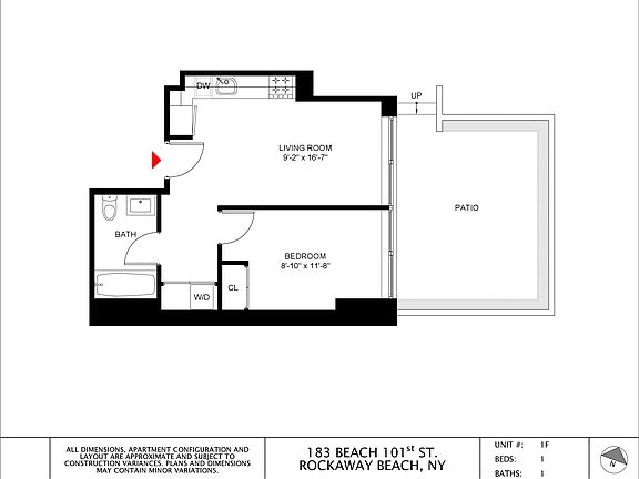 2nd image of 183 Beach 101 St #1A
