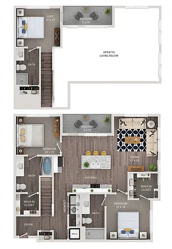 Floor plan C1