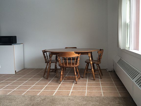 Open kitchen/dining area