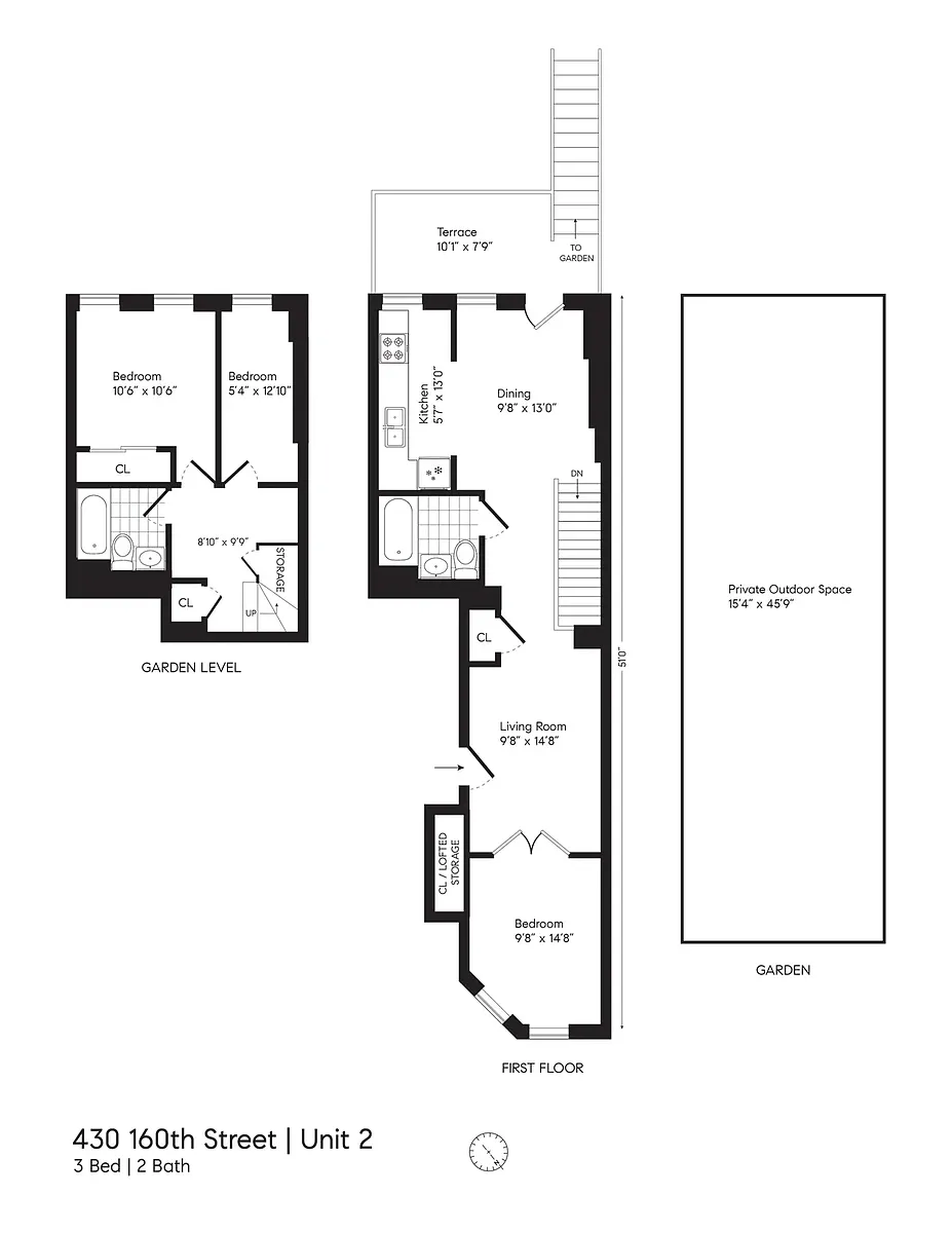 Building Photo - 430 W 160th St #GARDEN