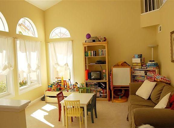 Family room with plenty of light!