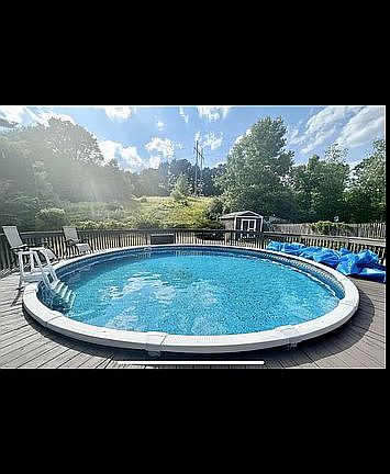 Pool with decking 