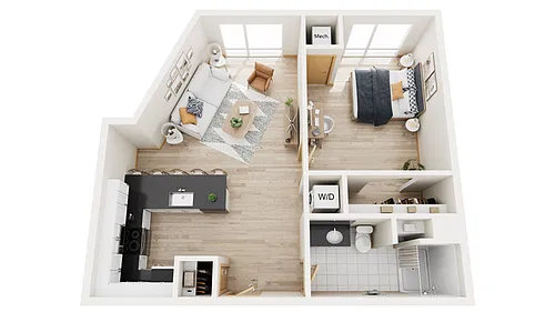 Floor plan Pacific