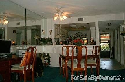 Kitchen and dining area