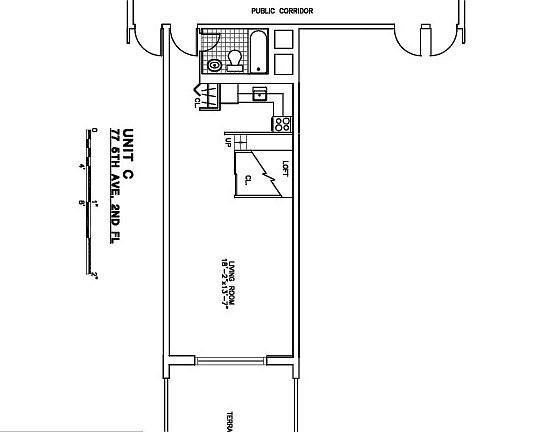 2nd image of 77 5th Ave APT 2C