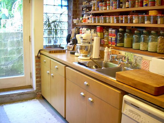 Kitchen in lower duplex