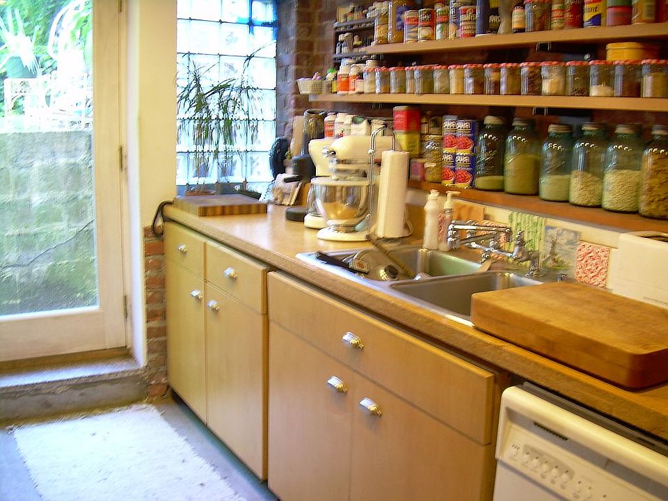 Kitchen in lower duplex
