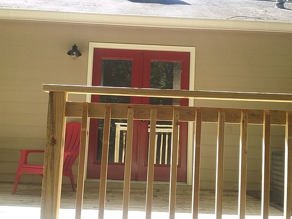 Back deck
