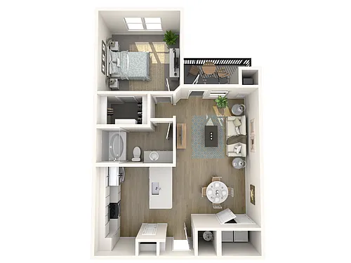 Floor plan A1-B
