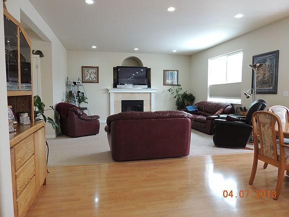 Dining room and living room