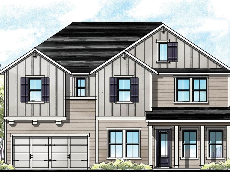 The Alexander Florida Farmhouse Elevation