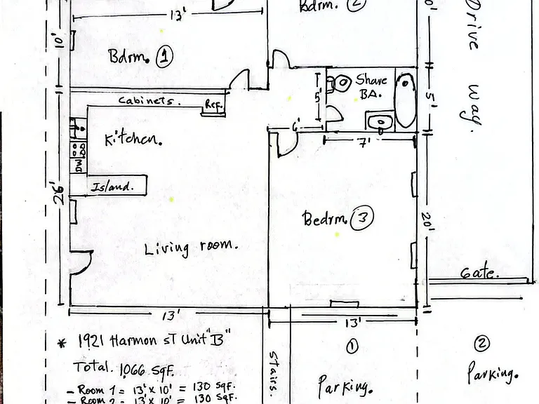 1921 Harmon St #B — Photo 22