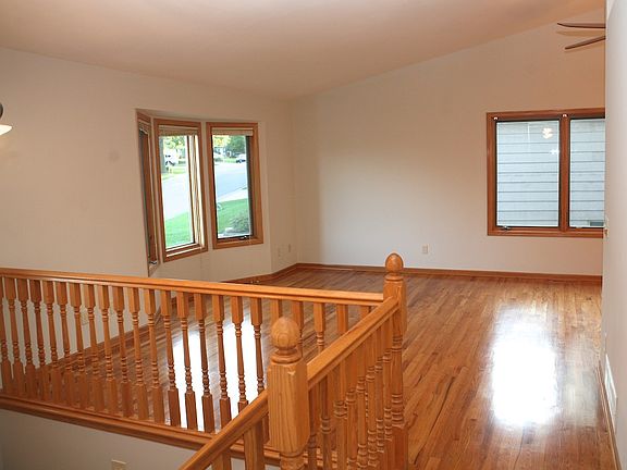 Newly re-finished oak floors