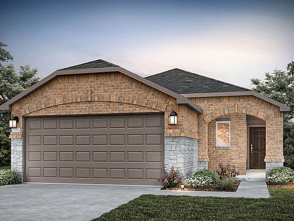 The Adams, a 1-story new construction home showing Home Exterior R