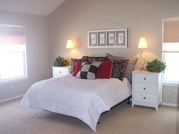Staged Master Bedroom