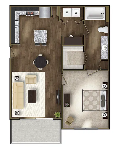 Floor plan A1