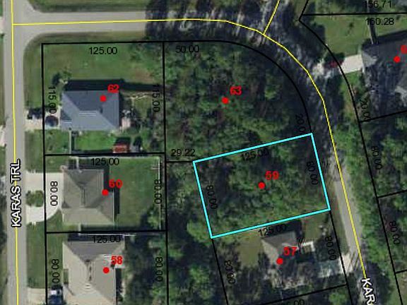 City owned easement in rear