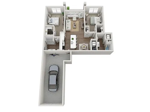 Floor plan 2B