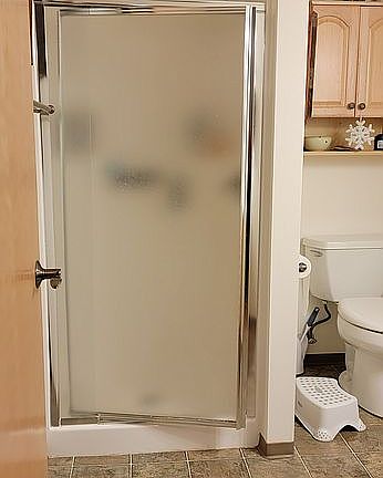 Downstairs shower