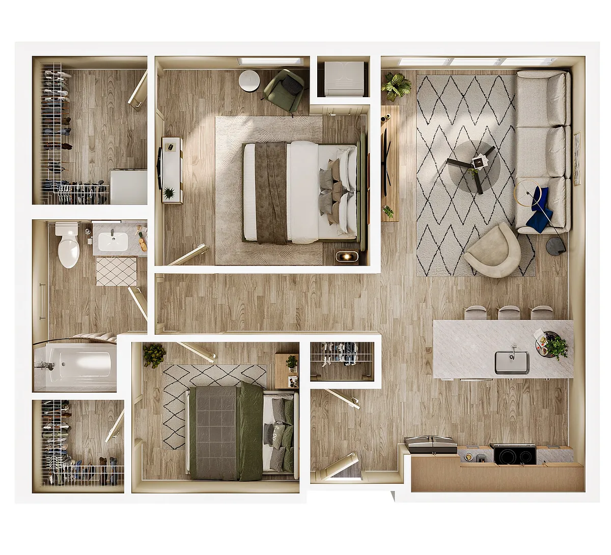 Floor plan Halo