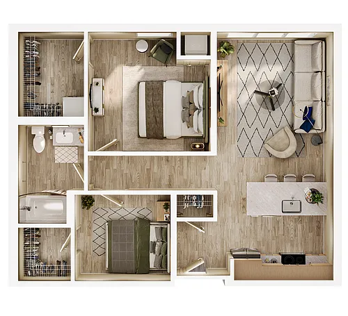 Floor plan Halo