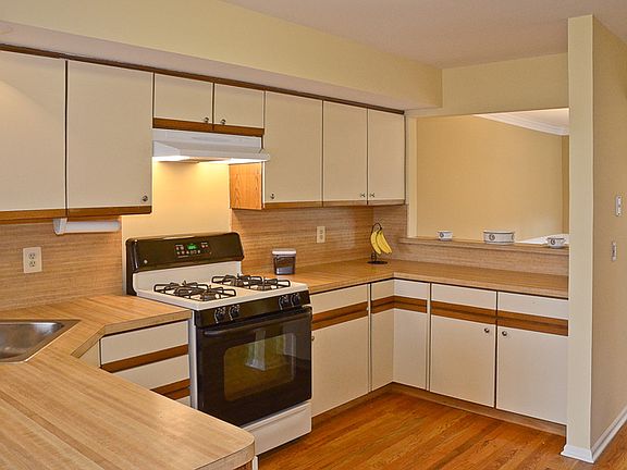 Kitchen with New Refrigerator and Dishwasher