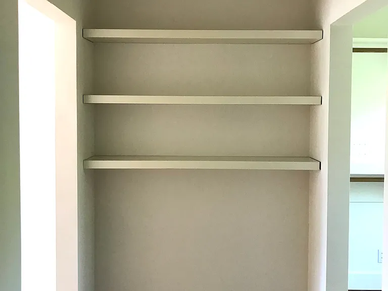Entry to Bedroom 1 
Bedroom on left, Closet on right