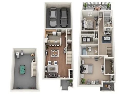 Floor plan Ellsworth LUX 2b TH