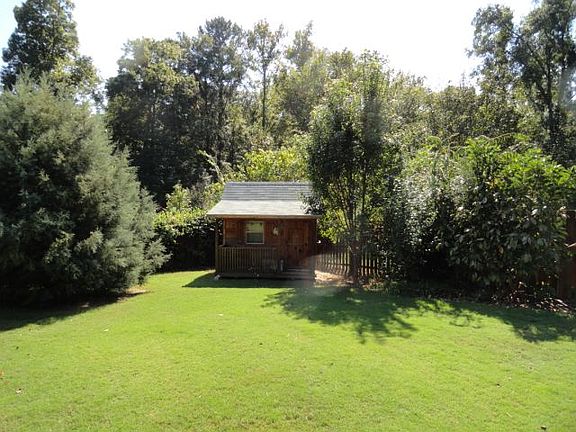 Play House in Backyard