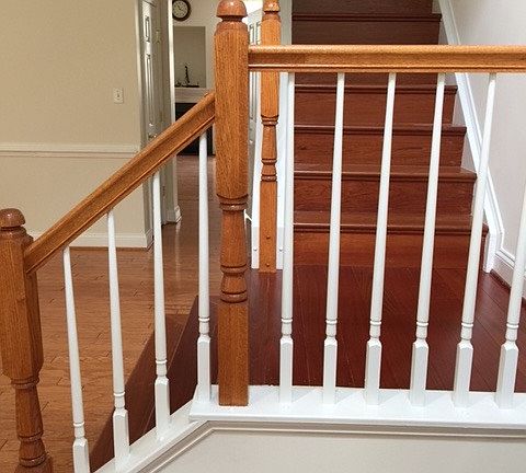 Entry into 2 story Foyer and living room