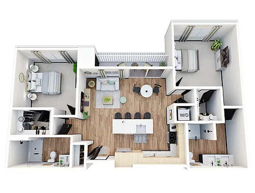 Floor plan B121