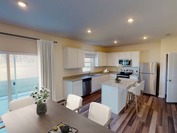 The Kitchen and Dining area - Model Representation