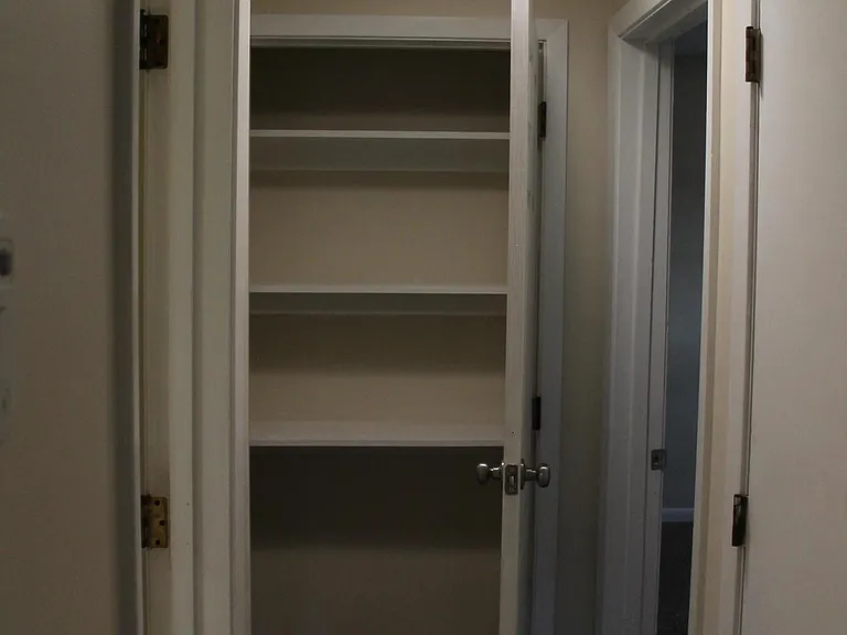 Hallway closet