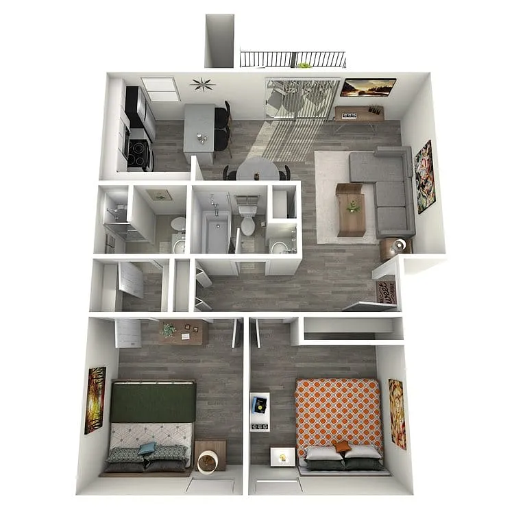 Floor plan B2 Classic